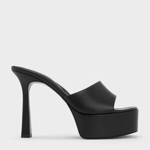 NWT Charles & Keith Platform Mules